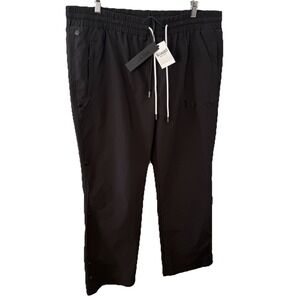 NWT Kloud 9 New York Nylon Track Black Pants Size 3XL